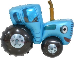 Fa (42''/107 см) Фигура, Синий трактор, 1 шт. в уп.