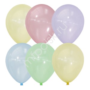 M (9&quot;/23 см) Кристалл Bubble ассорти, 100шт.
