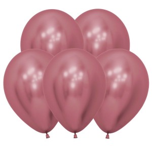 Sp (12''/30 см) Reflex, Зеркальный блеск, Розовый (909), хром, 12 шт.
