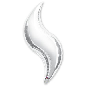 An (19''/48см) / Зигзаг Металлик Silver (3 шт.)