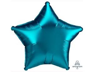 Аn (19''/48 см) ЗВЕЗДА Сатин Aqua, 1 шт. Аn (19''/48 см) ЗВЕЗДА Сатин Aqua, 1 шт.