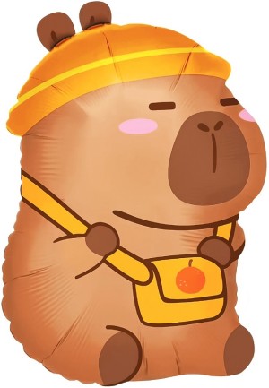 Fa (22''/56 см) Фигура, Капибара с сумочкой, 1 шт.