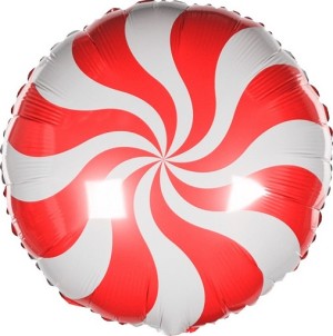 Fm (18''/46 см) Круг, Конфета красная, 1 шт.