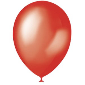 M (9''/23см) Металлик CHERRY RED 031, 100 шт.
