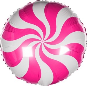 Fm (18''/46 см) Круг, Конфета, Фуше, 1 шт.