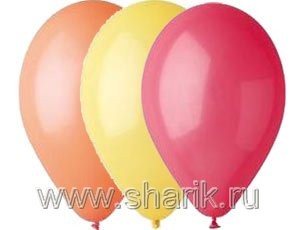 Gm (12&quot;/30 см) Ассорти, кристалл, 100 шт.