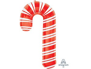An (37''/93 см) Фигура, Леденец полосатый. 1 шт.