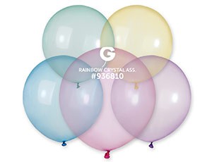 Gm (18&quot;/46 см) Кристалл ассорти RAINBOW, 25 шт.