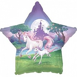 CTI (18&quot;/46 см) Звезда, Сказочные единороги, 1 шт.
