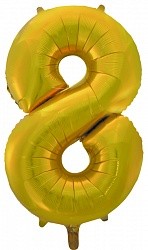 Fa (34''/86см) /Цифра, 8, Золото