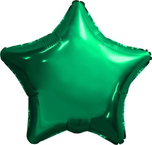 Ag (9&quot;/23 см) Мини-звезда, Зеленый, 5 шт. в уп.