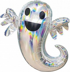 Fa (39''/99 см) Фигура, Привидение, Серебро, Голография, 1 шт.