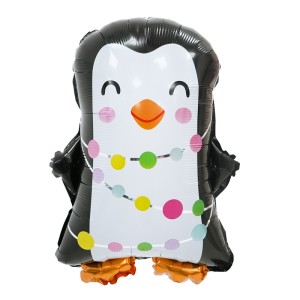 Вх (25&quot;/62,5 см) Фигура Пингвин в гирлянде, 1 шт.