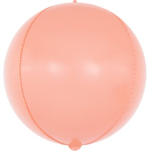 Fa (24&quot;/61 см) Сфера 3D, Макарунс, Розовый коралл, 1 шт.