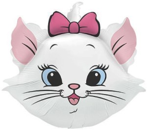 Fa (23''/58 см) Фигура, Кошечка Мари (надув воздухом), 1 шт.
