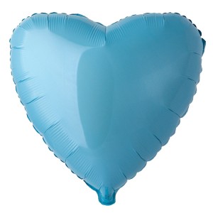 Fm (32''/82 см) СЕРДЦЕ Пастель Blue, 1 шт.