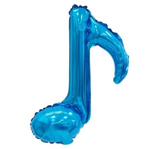 Вх (14&quot;/36 см) Мини-фигура Нота голубая, 5 шт.