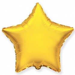 Fm (18''/45см) /ЗВЕЗДА Металлик Gold, 5 шт.