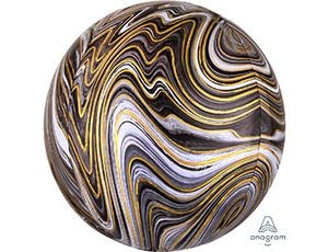 An (16''/41 см) 3D СФЕРA Б/РИС Мрамор Black (1 шт.)