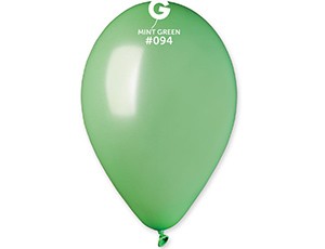 Gm (10''/25 см) /94 Металлик Mint Green, 100 шт.