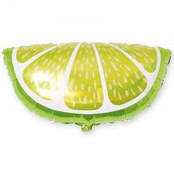 Fa (17&quot;/43 см) Шар с клапаном, Мини-фигура, Долька лайма, 5 шт.