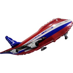 Fm (17''/43 см) /Мини-фигура, Самолет, Красный, 5 шт.