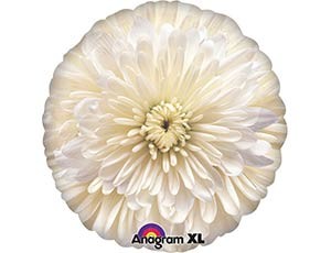 An (18&quot;/46см) /Цветок Астра, Белый